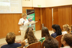 Edith Crizaldo, alumna del Templo de la Fe